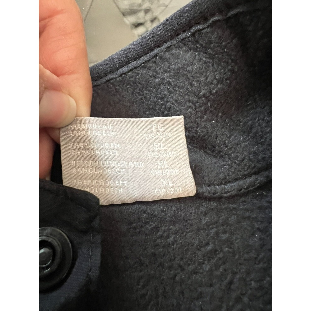 Columbia Jacket Youth XL Black Full Zip Fleece Comfort - Picture 12 of 12
